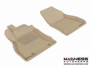 Nissan Juke Floor Mats (Set of 2) - Front - Tan by 3D MAXpider Nissan Juke Floor Mats (Set of 2) - Front - Tan by 3D MAXpider